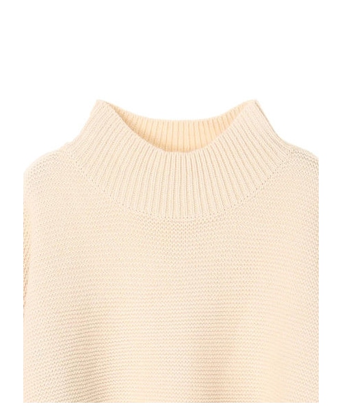 Green　Parks（グリーンパークス）の「・titivateボリュームスリーブプルオーバー（トップス・オフホワイト/杢グレー/ブラック/レッド・F）」の5枚目の写真