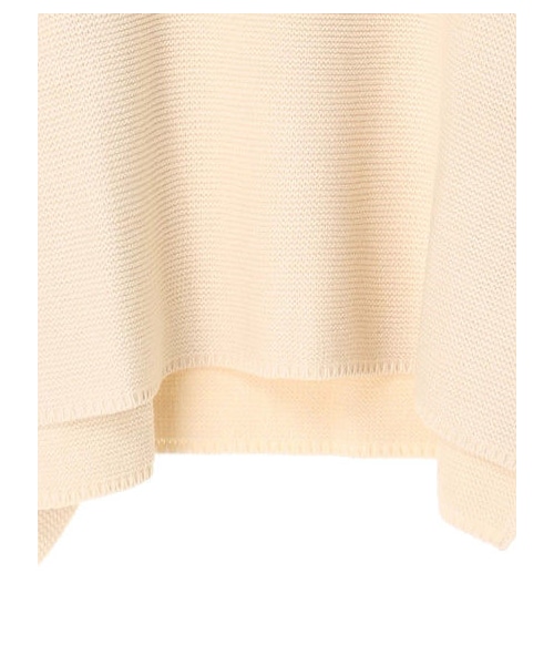 Green　Parks（グリーンパークス）の「・titivateボリュームスリーブプルオーバー（トップス・オフホワイト/杢グレー/ブラック/レッド・F）」の7枚目の写真