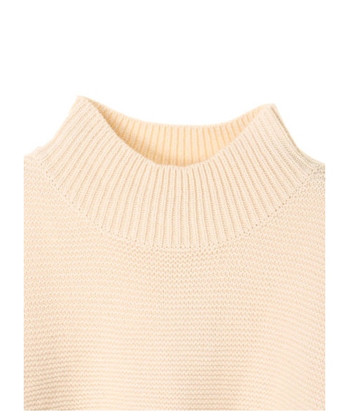 Green　Parks（グリーンパークス）の「・titivateボリュームスリーブプルオーバー（トップス・オフホワイト/杢グレー/ブラック/レッド・F）」の8枚目の写真