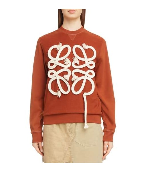 LOEWE（ロエベ）の「LOEWE Rope Logo Sweatshirt（スウェット）」 - WEAR