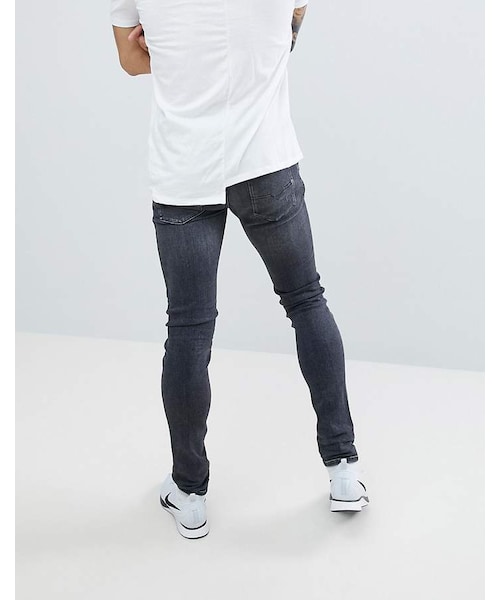 DIESEL（ディーゼル）の「Diesel Sleenker Skinny Jean 84JU Gray