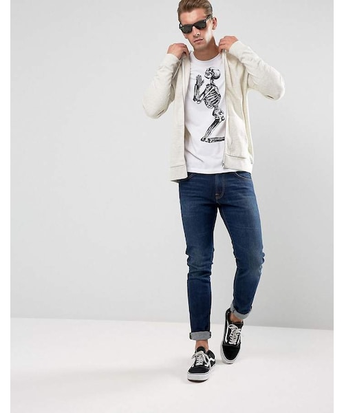RELIGION（レリジョン）の「Religion Praying Skeleton T-Shirt（T
