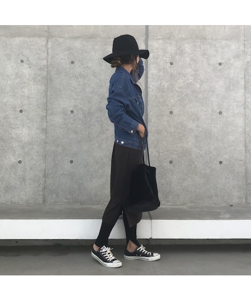 copine（コピン）の「5月4日再入荷！裾スリットリブレギンス(3color)【クリックポスト対象商品】（レギンス/スパッツ・レディース・その他）」の11枚目の写真