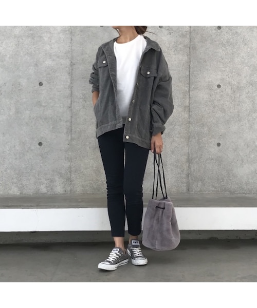 copine（コピン）の「再々入荷！巾着ファー2WAYバッグ(4color)【クリックポスト対象商品】（ショルダーバッグ・レディース・その他）」の10枚目の写真