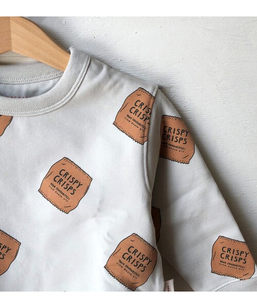 cache cache（カシュ カシュ）の「tinycottons  crips　 fleece sweatshirt（スウェット・キッズ・その他）」の4枚目の写真