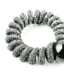 no brand（ノーブランド）の「パール付き スプリングゴム ヘアゴム