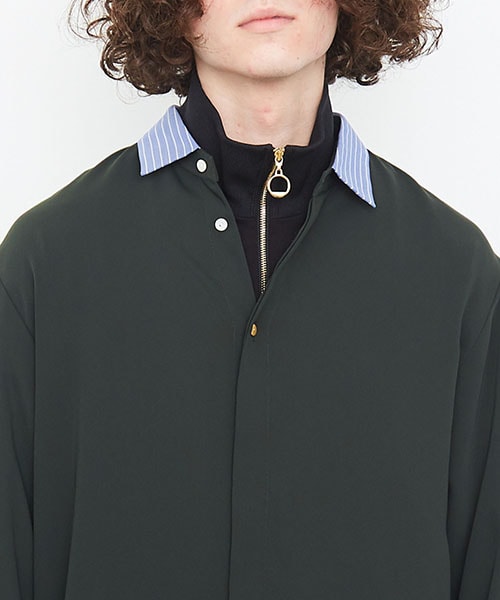 cullni 20SS-020 レイヤードクレリックシャツ　サイズ1 cullni 20ss シャツ サイズ1 cullni 20SS-020 レイヤードクレリック