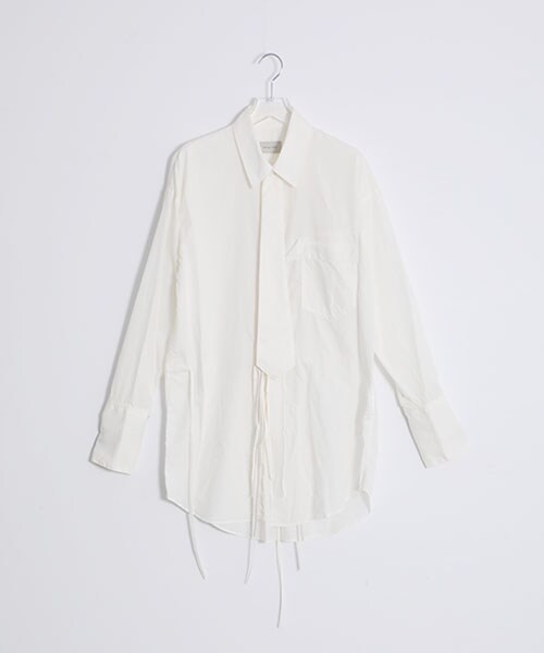 BED J.W. FORD（ベッドフォード）の「リボンシャツ（）」 - WEAR
