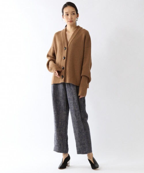 Chaos（カオス）の「キャメルニットカーディガン（）」 - WEAR