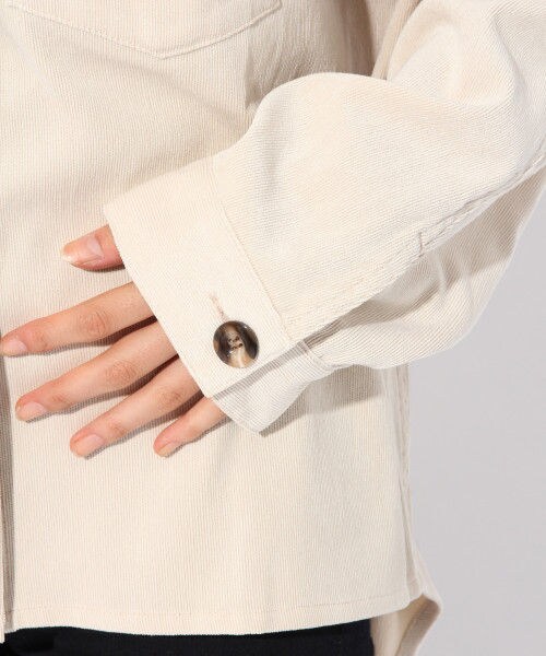 Heather（ヘザー）の「コーデュロイBIGシャツ（）」 - WEAR