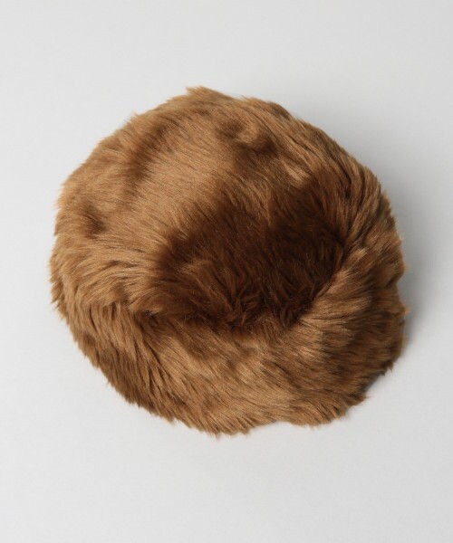 JEANASIS(ジーナシス)の「ファーキャップ(帽子・グレー()/ブラウン())」の6枚目の写真