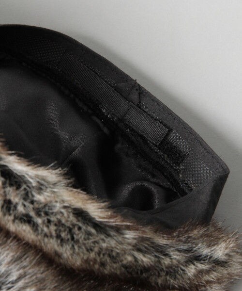 JEANASIS(ジーナシス)の「ファーキャップ(帽子・グレー()/ブラウン())」の9枚目の写真