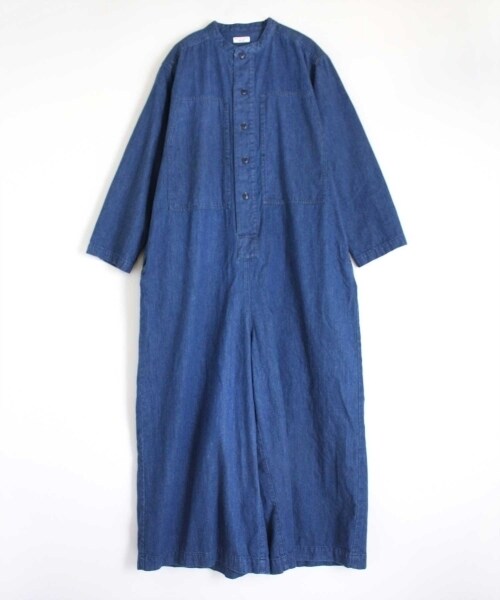 RNA-N(アールエヌエーエヌ)の「<予約>ライトデニムオールインワン(オールインワン・サロペット・レディース・濃色 ONE WASH/淡色 ボールバイオ・M)」の2枚目の写真