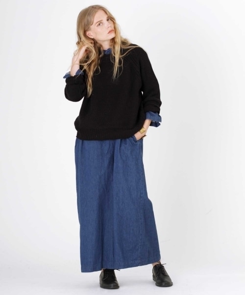 RNA-N(アールエヌエーエヌ)の「<予約>ライトデニムオールインワン(オールインワン・サロペット・レディース・濃色 ONE WASH/淡色 ボールバイオ・M)」の14枚目の写真