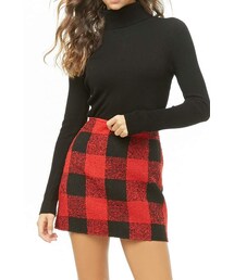 FOREVER 21 | Forever 21 Buffalo Plaid Mini Skirt(スカート)