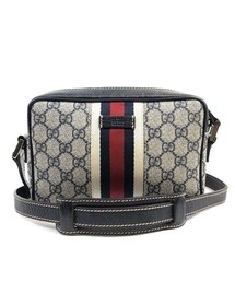 GUCCI グッチ シェリーライン ウェブストライプ ネイビー トートバッグ GUCCI グッチ シェリーライン ウェブストライプ ネイビー トート