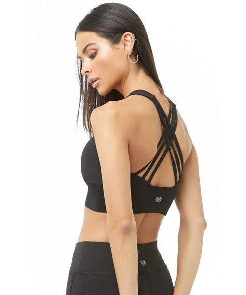 FOREVER 21(フォーエバー トゥエンティーワン)の「Forever 21 Medium Impact - Sports Bra(ブラ&ショーツ・レディース・Black/Red/Green・X-small/Small/Medium/Large)」の1枚目の写真