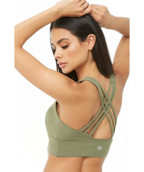 FOREVER 21(フォーエバー トゥエンティーワン)の「Forever 21 Medium Impact - Sports Bra(ブラ&ショーツ・レディース・Black/Red/Green・X-small/Small/Medium/Large)」の2枚目の写真