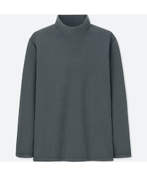 UNIQLO | ヒートテックストレッチフリースモックネックT（長袖）(Tシャツ/カットソー)