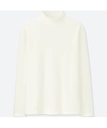 UNIQLO | ヒートテックストレッチフリースモックネックT（長袖）(Tシャツ/カットソー)