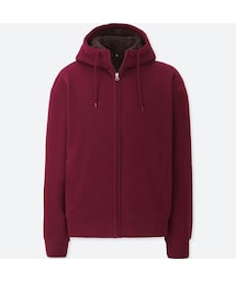 UNIQLO | ボアスウェットフルジップパーカ（長袖）(パーカー)