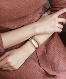 DHOLIC | 2TYPEレザーブレスレット(ブレスレット)