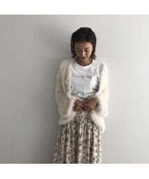 ADIRA | feather knit cardigan(カーディガン/ボレロ)