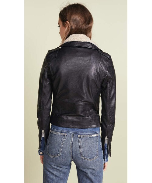 DOMA（ドマ）の「Doma Sherpa Denim Leather Jacket（ライダース 
