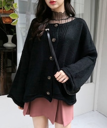 DHOLIC | ワイドスリーブ二ットカーディガン(カーディガン/ボレロ)