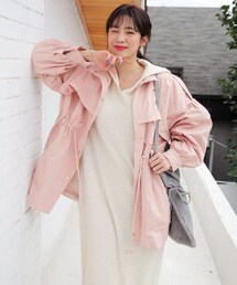 DHOLIC | ハーフネックミリタリージャケット(ミリタリージャケット)