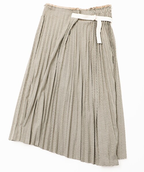 Uhr（ウーア）の「プリーツベルトスカート（）」 - WEAR 
