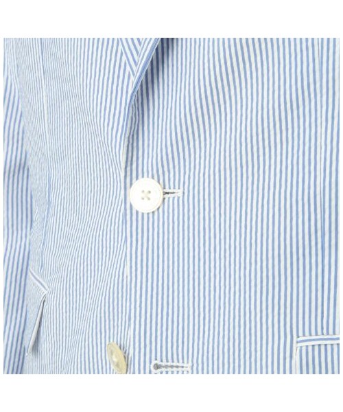 TAKEO KIKUCHI（タケオキクチ）の「サッカーロンドンストライプジャケット（テーラードジャケット・メンズ・ブルー系/ネイビー系・L/M）」の10枚目の写真