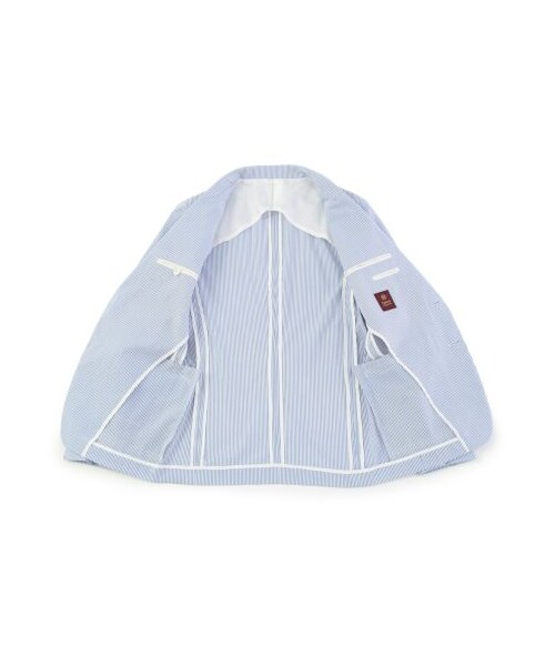 TAKEO KIKUCHI（タケオキクチ）の「サッカーロンドンストライプジャケット（テーラードジャケット・メンズ・ブルー系/ネイビー系・L/M）」の9枚目の写真