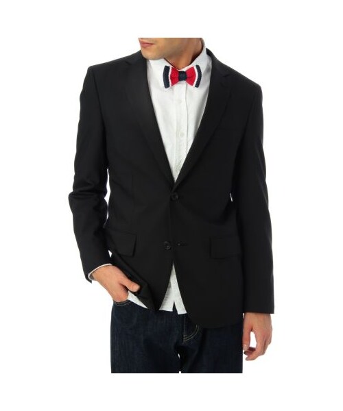 TAKEO KIKUCHI（タケオキクチ）の「TAKEO KIKUCHI TOKYO 蝶ネクタイ（ネクタイ・メンズ・ブルー系/オレンジ系/レッド系/グリーン系/ブラック・00）」の7枚目の写真