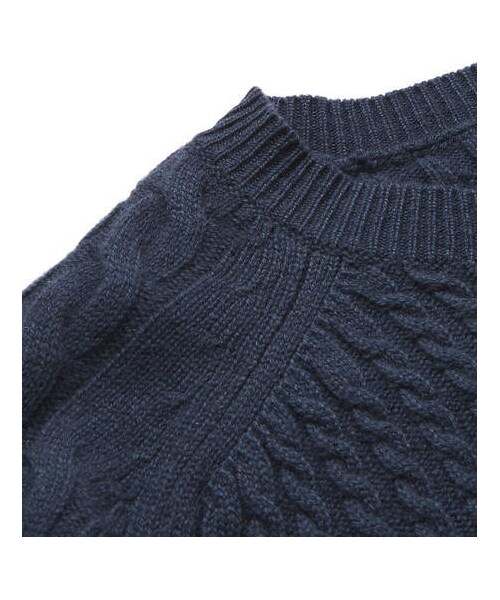 dunhill（ダンヒル）の「Dunhill Cable-Knit Cashmere Sweater（ニット 