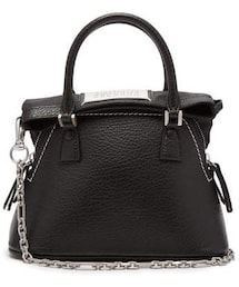 Maison Margiela | Maison Margiela - 5ac Mini Leather Cross Body Bag - Womens - Black(ショルダーバッグ)