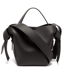 Acne Studios | Acne Studios - Musubi Mini Leather Bucket Bag - Womens - Black(ショルダーバッグ)