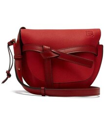 LOEWE | Loewe - Gate Small Grained Leather Cross Body Bag - Womens - Red(ショルダーバッグ)