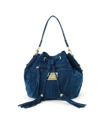 OZOC | ゴールドプレート2WAY巾着ショルダーバッグ(バッグ)