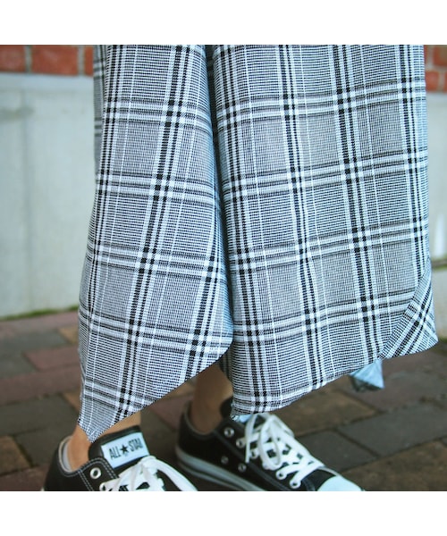 no brand（ノーブランド）の「チェックアシメSK（スカート・レディース・その他）」の5枚目の写真