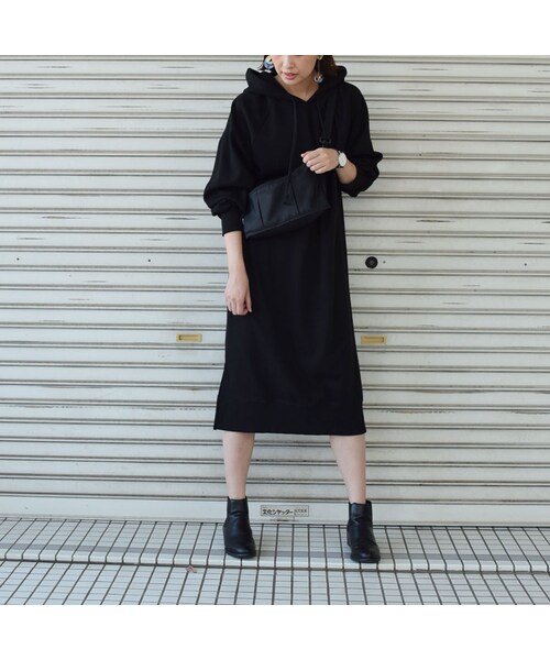 no brand（ノーブランド）の「[ RE-ARRIVAL ]   スウェットパーカーOP（ワンピース・レディース・その他）」の4枚目の写真