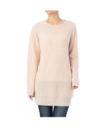 OZOC | ゴム編みチュニックニットワンピース(ワンピース/ドレス)