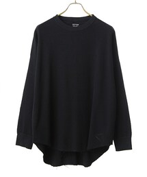 WP | BRAID ROUND THERMAL -BLACK-(Tシャツ/カットソー)