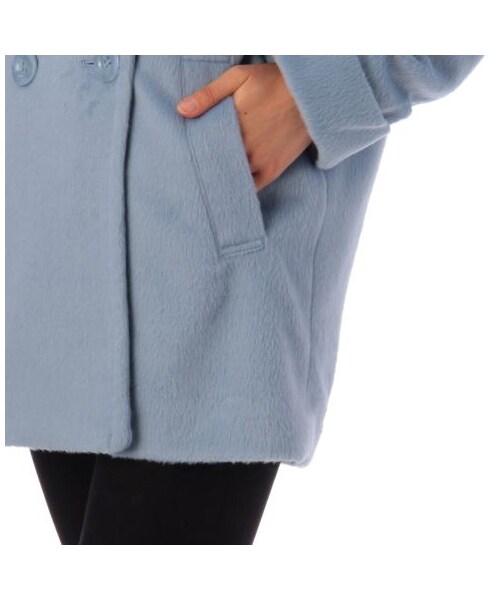 OZOC（オゾック）の「シャギーコート（その他コート・レディース・ブラウン系/ブルー系/ピンク系/ネイビー系/ブラック・M）」の11枚目の写真