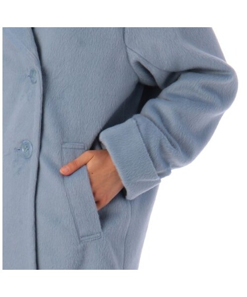 OZOC（オゾック）の「シャギーコート（その他コート・レディース・ブラウン系/ブルー系/ピンク系/ネイビー系/ブラック・M）」の10枚目の写真