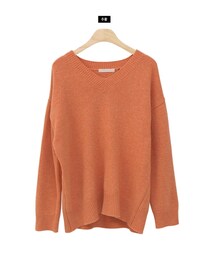 Dailyabout | Vネック長袖ニット(ニット/セーター)