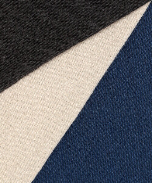 studio CLIP（スタディオクリップ）の「コットンリネンストライプバルーンパンツ（パンツ・チャコール/ベージュ/ブルー）」の13枚目の写真