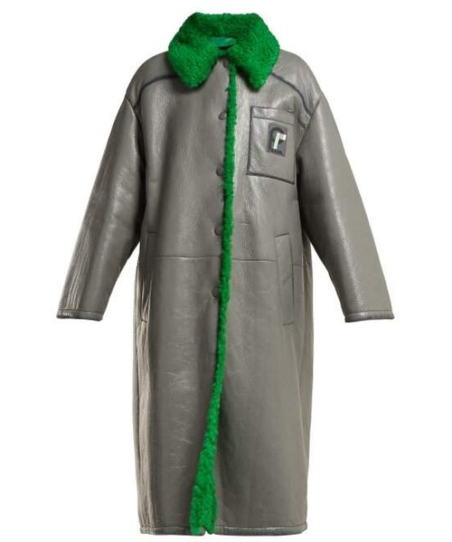 PRADA（プラダ）の「Prada - Shearling Lined Leather Coat