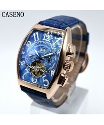 no brand（ノーブランド）の「caseno 自動巻き 機械式腕時計 クロノ
