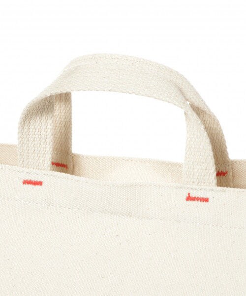 GLOBAL WORK（グローバルワーク）の「GLOBAL WORK LOGO トート2WAY（バッグ・ホワイト(Hello)/ホワイト(Peace)/ホワイト(TODAY)）」の6枚目の写真